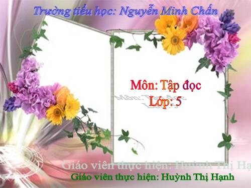 Tuần 16. Thầy thuốc như mẹ hiền