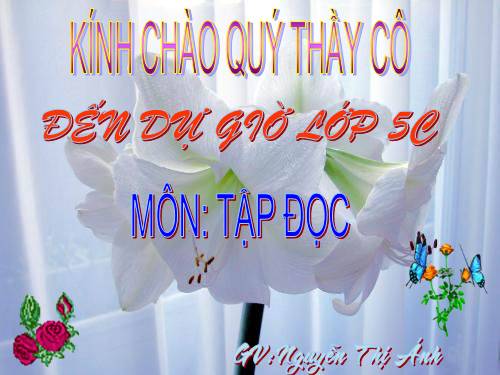 Tuần 26. Nghĩa thầy trò