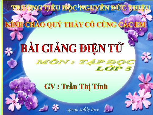 Tuần 29. Một vụ đắm tàu