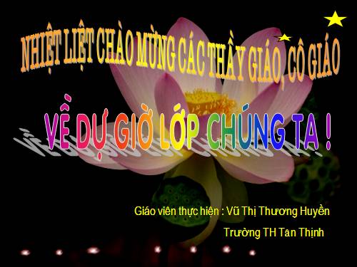 Tuần 19. Người công dân số Một