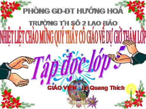 Tuần 15. Buôn Chư Lênh đón cô giáo