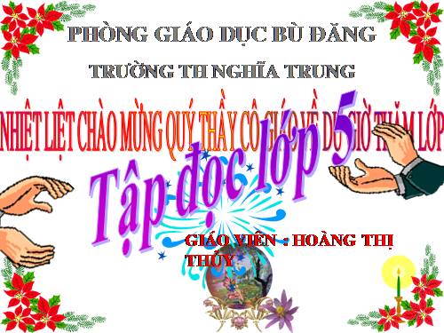 Tuần 15. Buôn Chư Lênh đón cô giáo