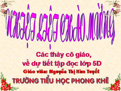 Tuần 12. Hành trình của bầy ong