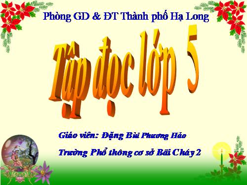 Tuần 26. Nghĩa thầy trò