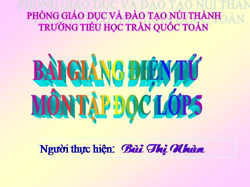 Tuần 8. Kì diệu rừng xanh