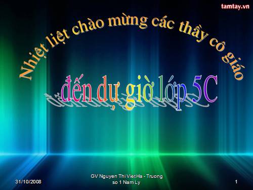 Tuần 9. Đất Cà Mau