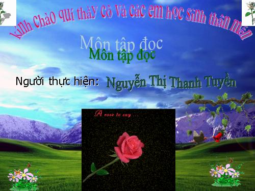 Tuần 26. Nghĩa thầy trò