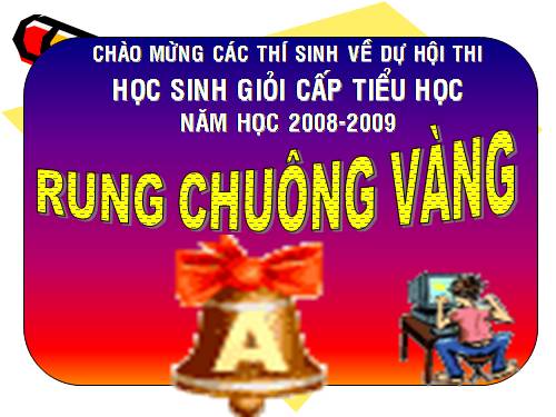 RUNG CHUONG VANG (THI HSG LOP 5-2008)