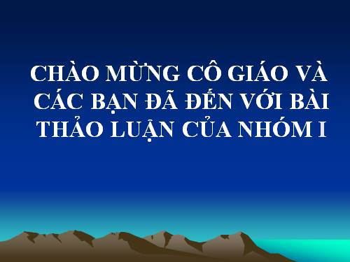 Các dân tộc ...