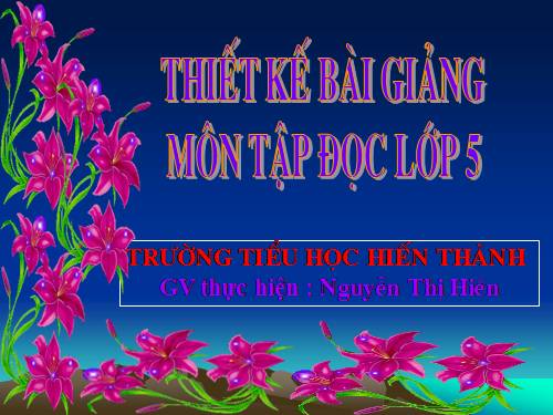 Tuần 30. Thuần phục sư tử