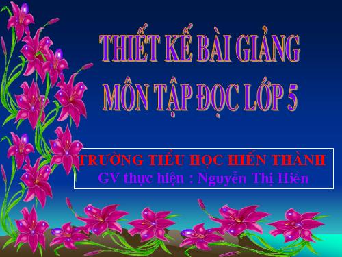 Tuần 30. Thuần phục sư tử