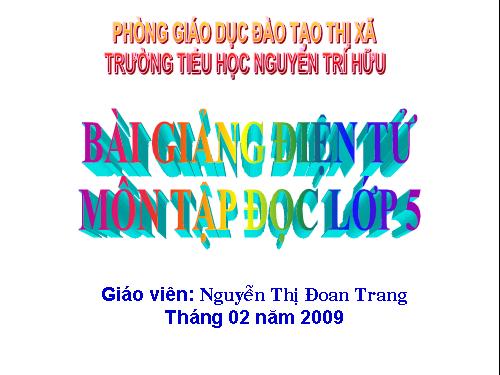 Tuần 24. Hộp thư mật