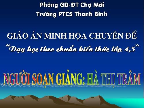 Tuần 11. Tiếng vọng