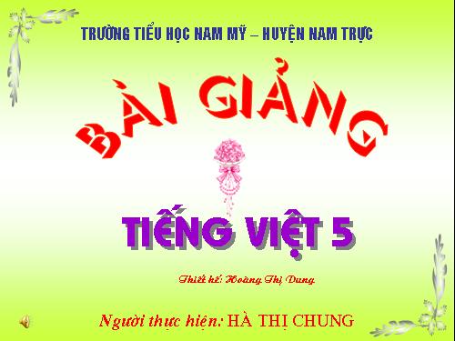 Tuần 14. Hạt gạo làng ta