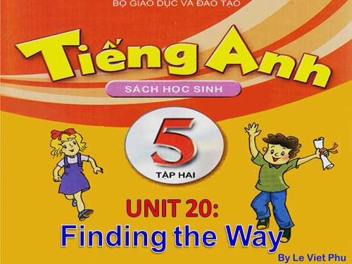Unit 20: Finding the way
