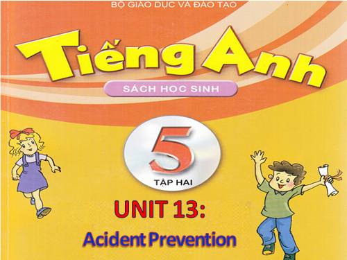Unit 13: Accident prevention
