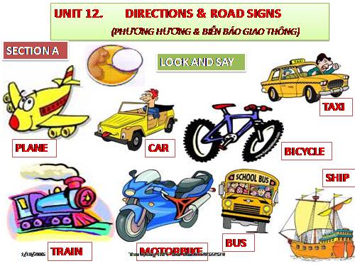 Unit 12. Directions and road signs