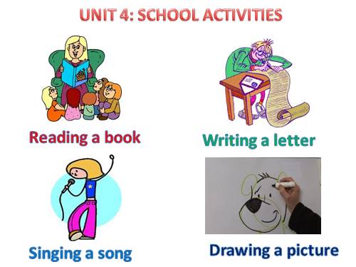 Unit 4. School activities