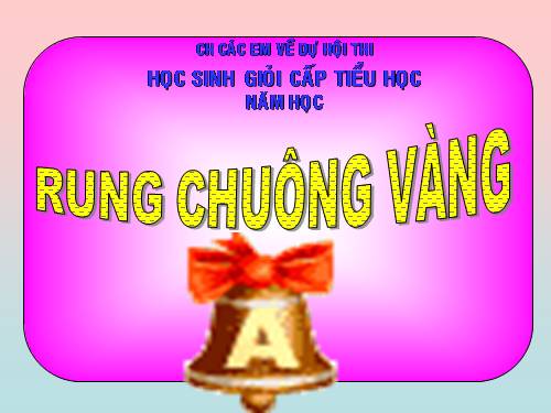 rung chuong vang