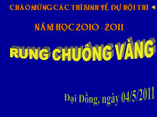 Rung chuông vàng Tiểu học