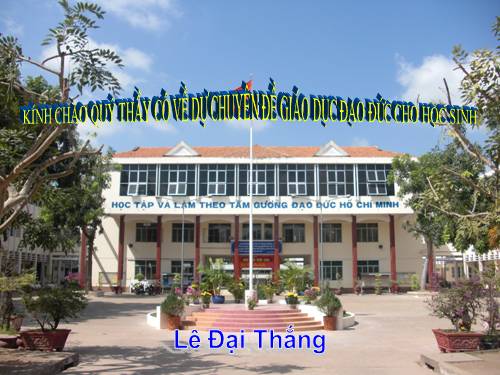 Giáo dục Đạo Đức cho Học Sinh