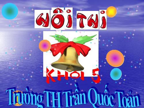 Rung chuông vàng khối 5- 2010