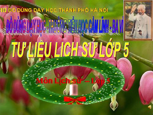 Tư liệu lịch sử lớp 5