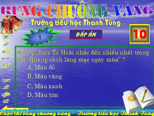 rung chuong vang lớp 5