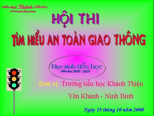 Hoi thi an toan giao thong( Dong ho dem nguoc tren ppt)