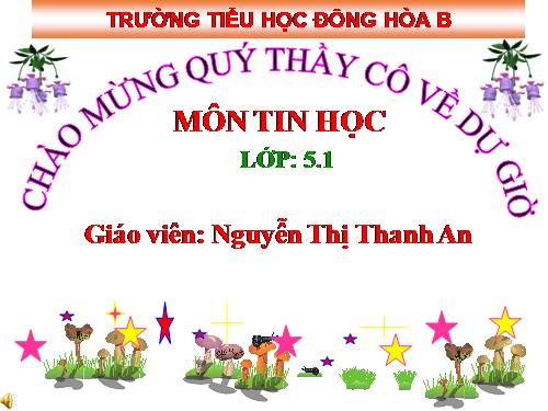 BAI 5: THUC HANH TONG HOP CUNG HOC TIN HOC QUYEN 3