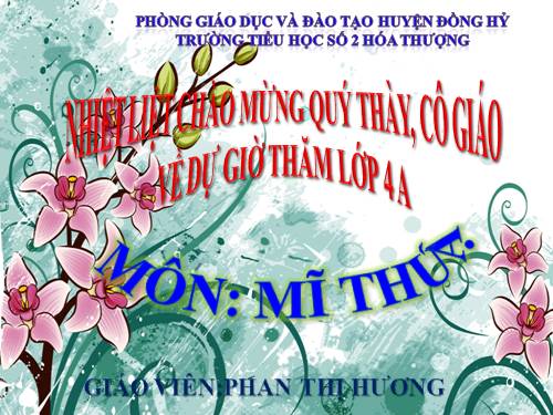 chủ đề 10 - lop 4. mĩ thuật