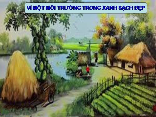 Bảo vệ môi trường sống