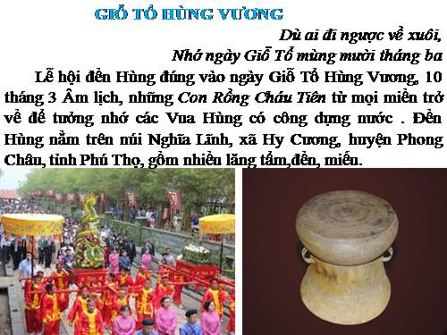 Giỗ tổ Hùng Vương