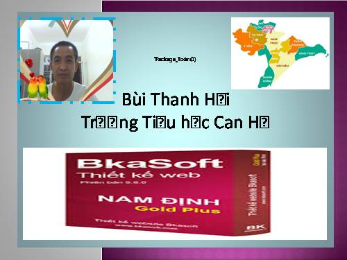 Thể tích hình hộp chữ nhật