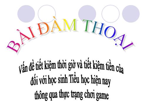 Thực trạng chơi game của học sinh tiểu học hiện nay
