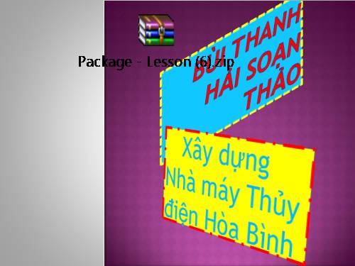 Xây dựng Nhà máy Thủy điện Hòa Bình