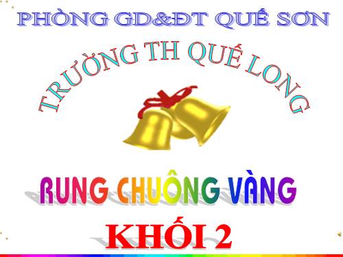 Rung chuong vang