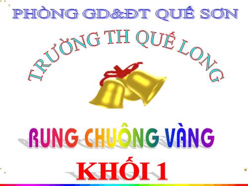 Rung chuong vang