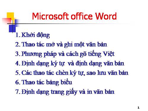 Tài liệu về word