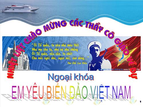 Em yêu biển đảo