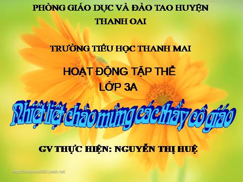 hoạt động tập thể