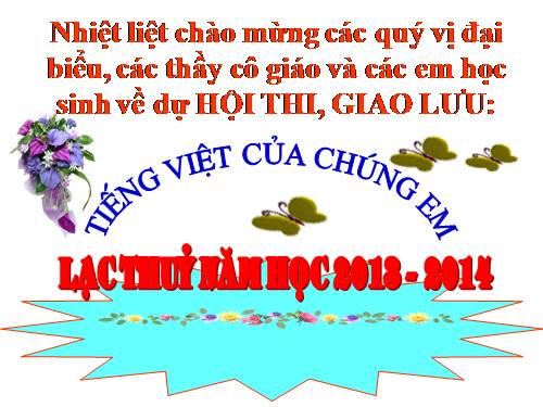 Giao lưu Tiếng Việt của chúng em