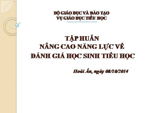 TL tập huấn