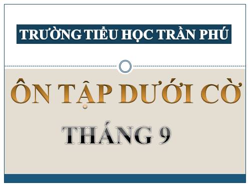 Ôn tập dưới cờ