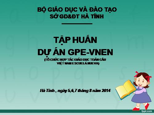 bài giảng tập huấn VNEN