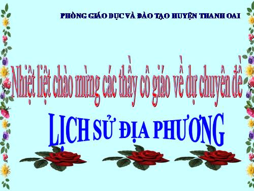 BAI GIANG PHAN LICH SU DIA PHUONG