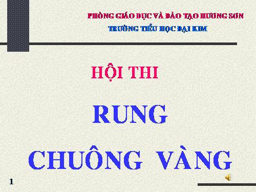 Rung Chuông Vàng