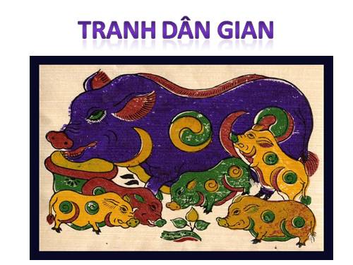 Tranh dân gian Việt Nam