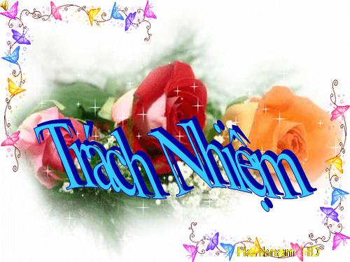 TRÁCH NHIỆM