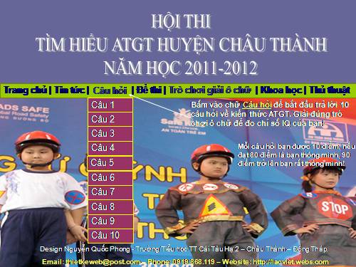 Đề thi An toàn giao thông